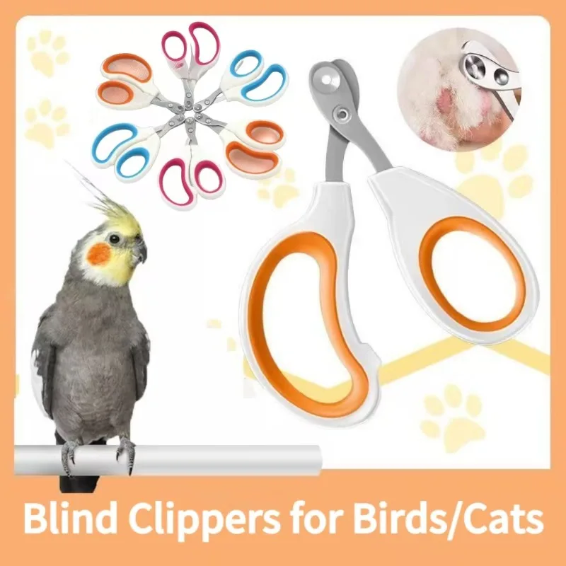 1–3 Katzenspezifischer Nagelknipser, runder Loch-Nagelknipser aus Edelstahl gegen Verletzungen, geeignet für kleine Katzen und Hunde. Schneider für Haustiere Image