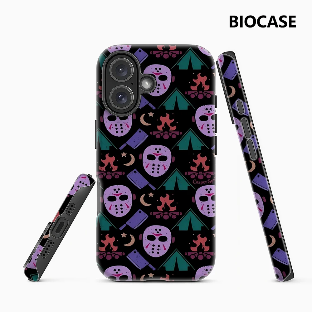 Horror Camp Muster IPhone 17 Must-Haves Handyhülle für IPhone 17 16 15 14 13 12 11 Pro Max Plus Doppelschichtige Rückseite Image