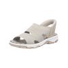 Riemchensandale RIEKER "Rieker Sandalen Textil", Damen, Gr. 38, ginger, Textil, casual, Schuhe