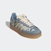 Sneaker ADIDAS ORIGINALS "SAMBAE X LIBERTY LONDON", Gr. 38,5, cream weiß, tactile blau, gold metallic, Textil, sportlich, Schuhe