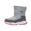 Winterboots KANGAROOS "K-FR FLOKI RTX", Damen, Gr. 34, grau (ultimate grau, dusty rose), Synthetik, Textil, sportlich, Schuhe
