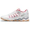 Trainingsschuh NIKE "REAX 8 TR MESH", Gr. 40, weiß, weiß, wolf grau, chile rot, Leder, Synthetik, sportlich, Schuhe
