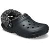 Hausschuh CROCS "Classic Fleece Lined Clog", Herren, Gr. 36, schwarz, Croslite, casual, Schuhe, Clog, Pantoffel mit Warmfutter