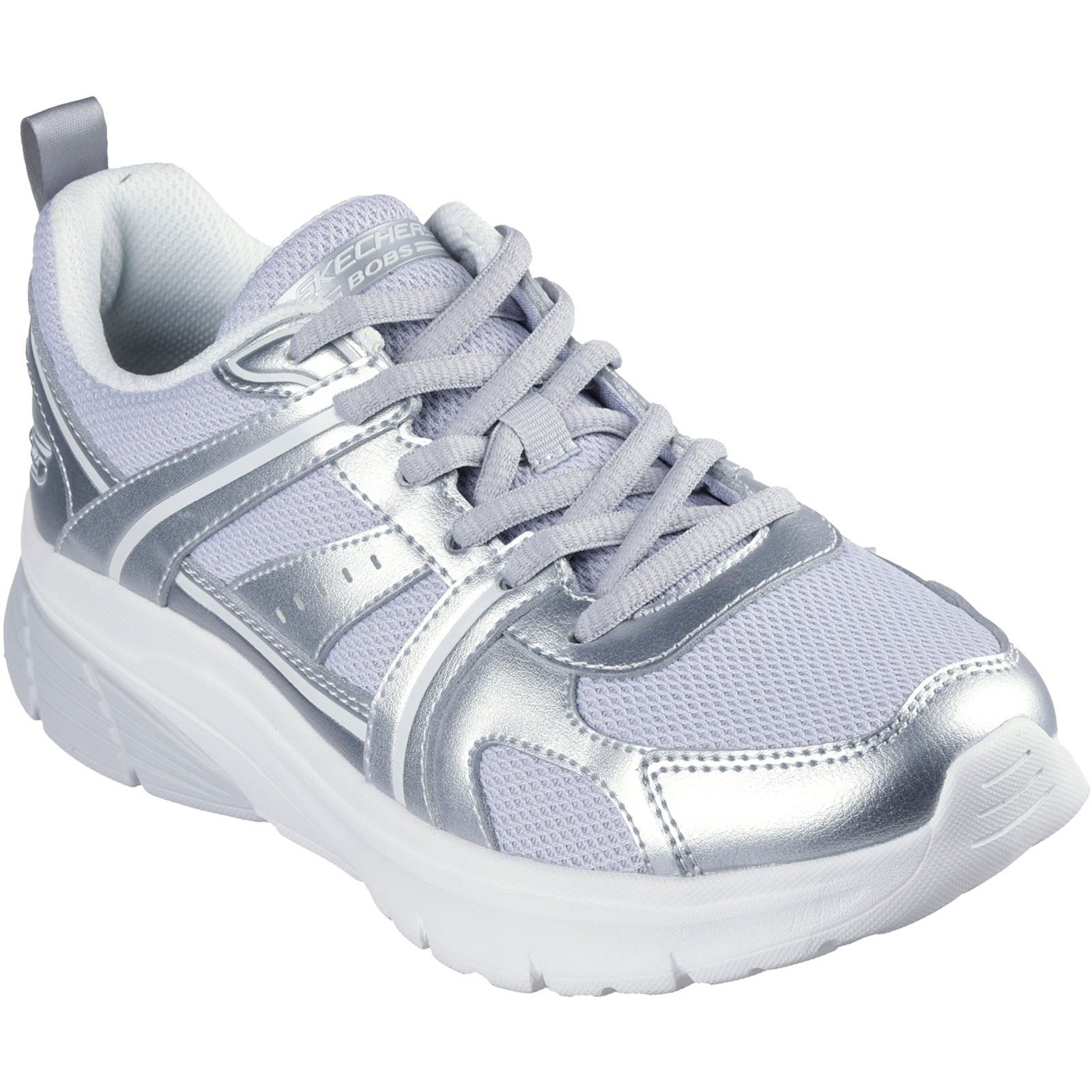 Skechers BOBS Vamos Damen Silber Sneakers