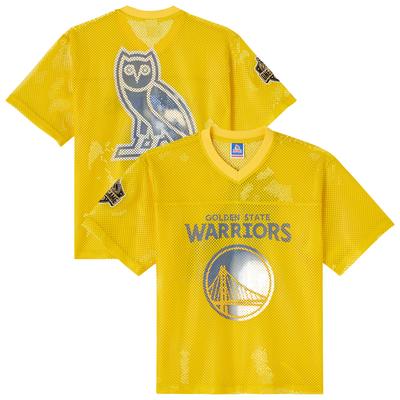 Golden State Warriors x OVO Mesh-Fußballtrikot – Herren Image