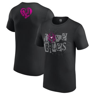 Herren T-Shirt „Love Bites“ von AJ Lee in schwarz Image