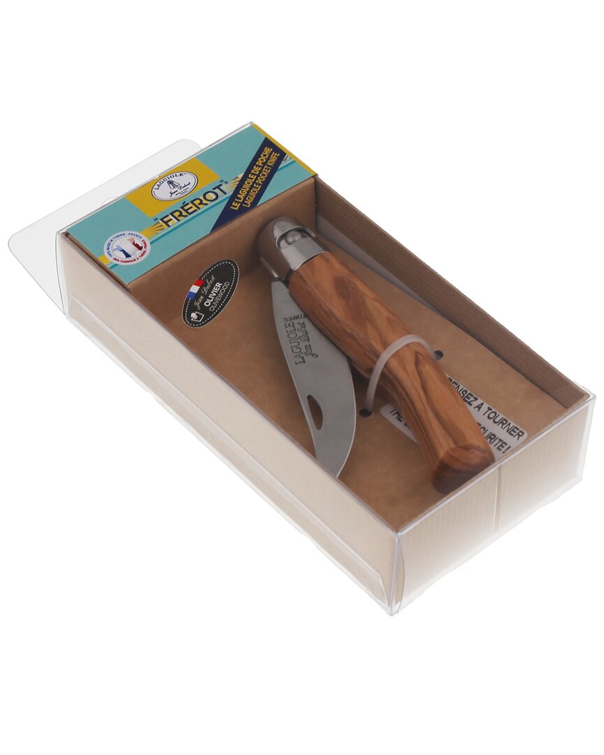 Jean Dubost Ferot Olive Wood Pocket Knife