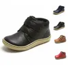 TONGLEPAO Kinderstiefel, Kinderschuhe, Kinderstiefel aus Leder, Verdickung und Wärmeerhaltung im Winter