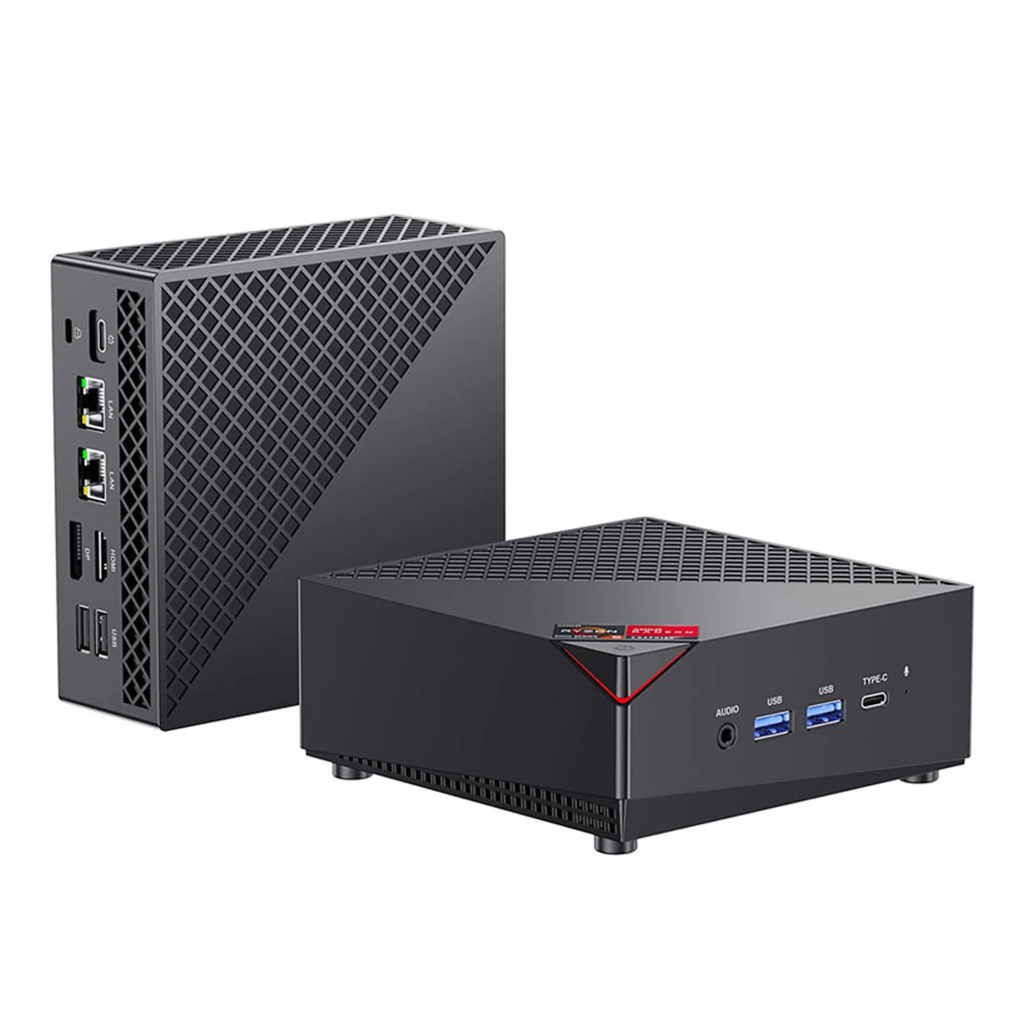 ACEMAGIC Mini-PC AMD Ryzen 7 7730U (8C/16T, bis zu 4,5 GHz) Mini-Computer 4K Dreifach-Display Mini-Desktop-Computer BT5.2/WiFi 6