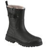 Winterstiefel VERBENAS "Lina Mate Combi Fur", Damen, Gr. 41, schwarz, Synthetik, unifarben, casual, Schuhe, Winterboots, Stiefelette mit Warmfutterausstattung