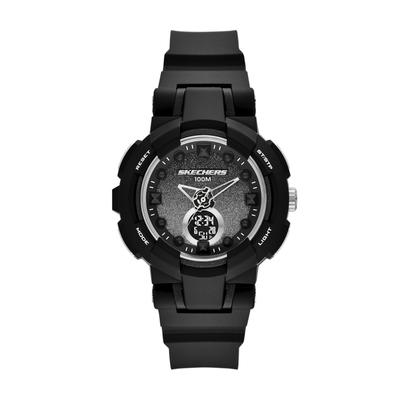 Chronograph SKECHERS "BRYNWOOD", schwarz, Armbanduhren, Damen, Quarzuhr, Armbanduhr, Damenuhr, analog, digital, Tag, Wochentag Image