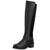 Stiefel REMONTE "Remonte Stiefel Leder/Textil", Damen, Gr. 41, schwarz (schwarz, schwarz), Leder, Textil, casual, Schuhe