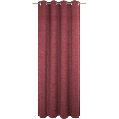 Vorhang WIRTH "Wiessee", rosa (altrosa), B:150cm H:255cm, Baumwolle, Leinen, Modal, Gardinen, nach Maß Image