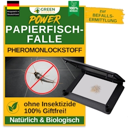 Green Guardia Papierfisch Falle mit Pheromon-Lockstoff: 10 Image
