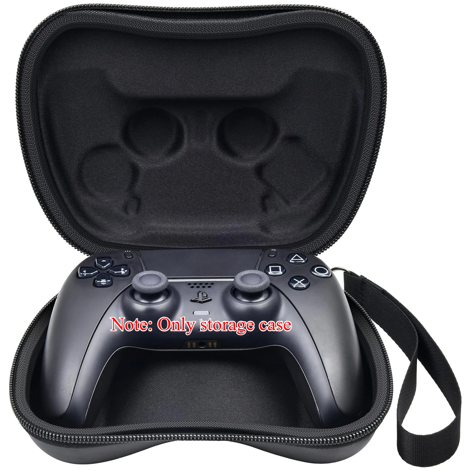 （CASE ONLY)Gaming Controller Travel Carrying Case Compatible with DualSense Playstation 5 Wireless Controllers. Protective Stora