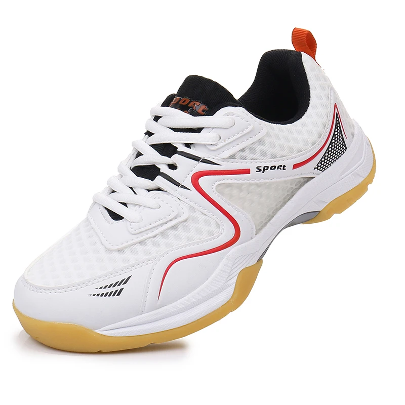 Professional Badminton Shoes for Men and Women in Summer, Breathable, Non-Slip, Ultra-Light Shock-Absorbing Volleyball Sports Youth Basketball Running Shoes
