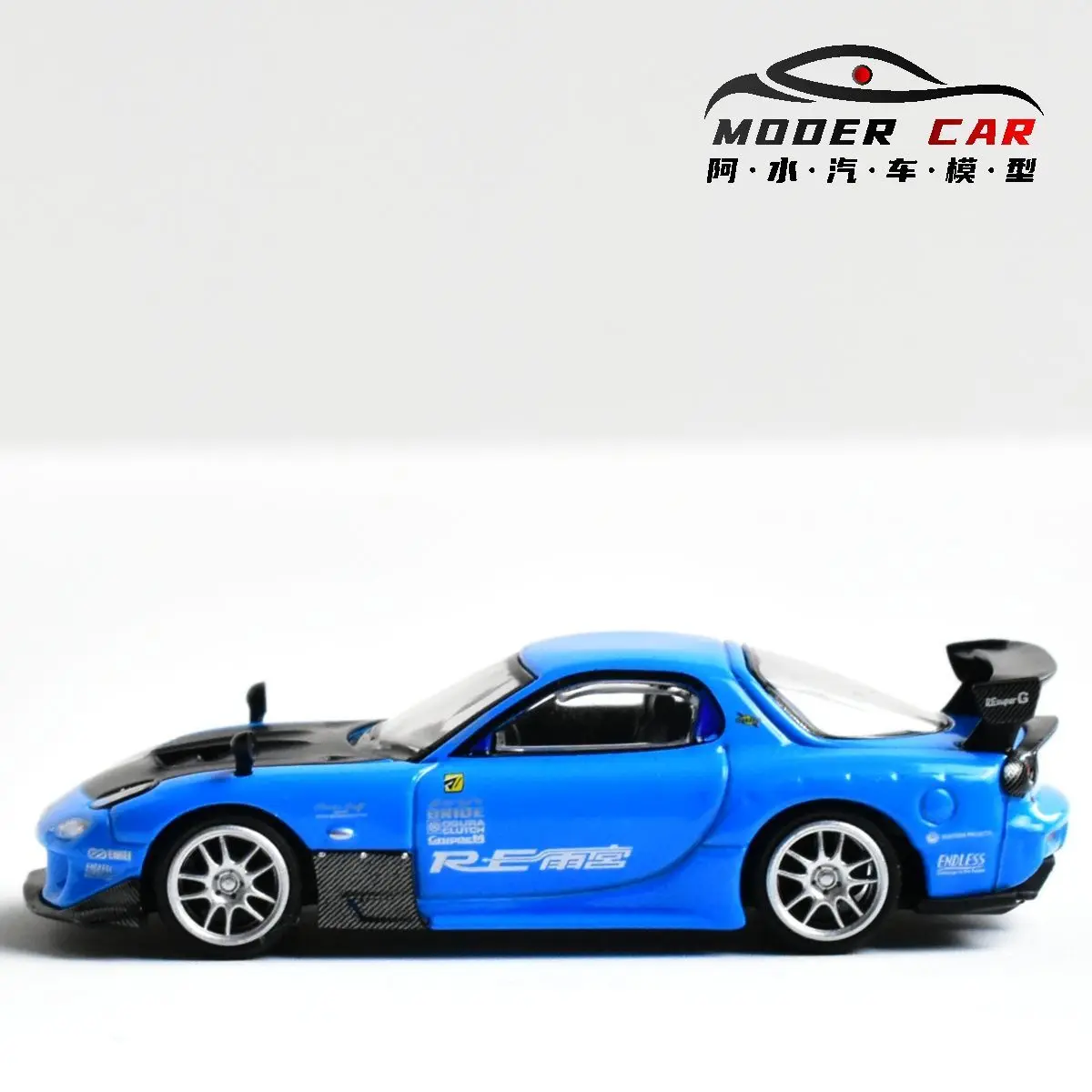MINIGT TSM 1:64 1046 Hobby-Mazda-RX7-Druckguss-Modellauto für Erwachsene Image
