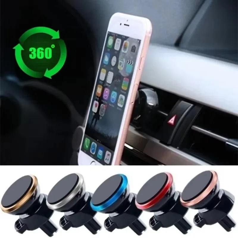 GPS Holders Magnet Bracket Car Air Vent Mount Cradle Universal Auto Mobile Phone Stand Holder