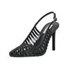 High-Heel-Pumps STEVE MADDEN "STEVE MADDEN Pumps Textil", Damen, Gr. 39, schwarz, Textil, elegant, Schuhe