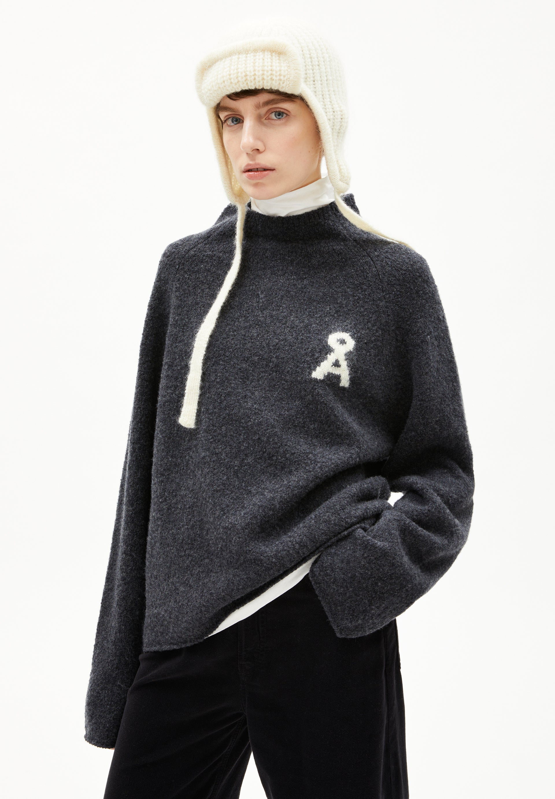 ICONIC Å MONALAA BOUCLÉ | Pullover aus Woll Mix - mehrfarbig (S) Image