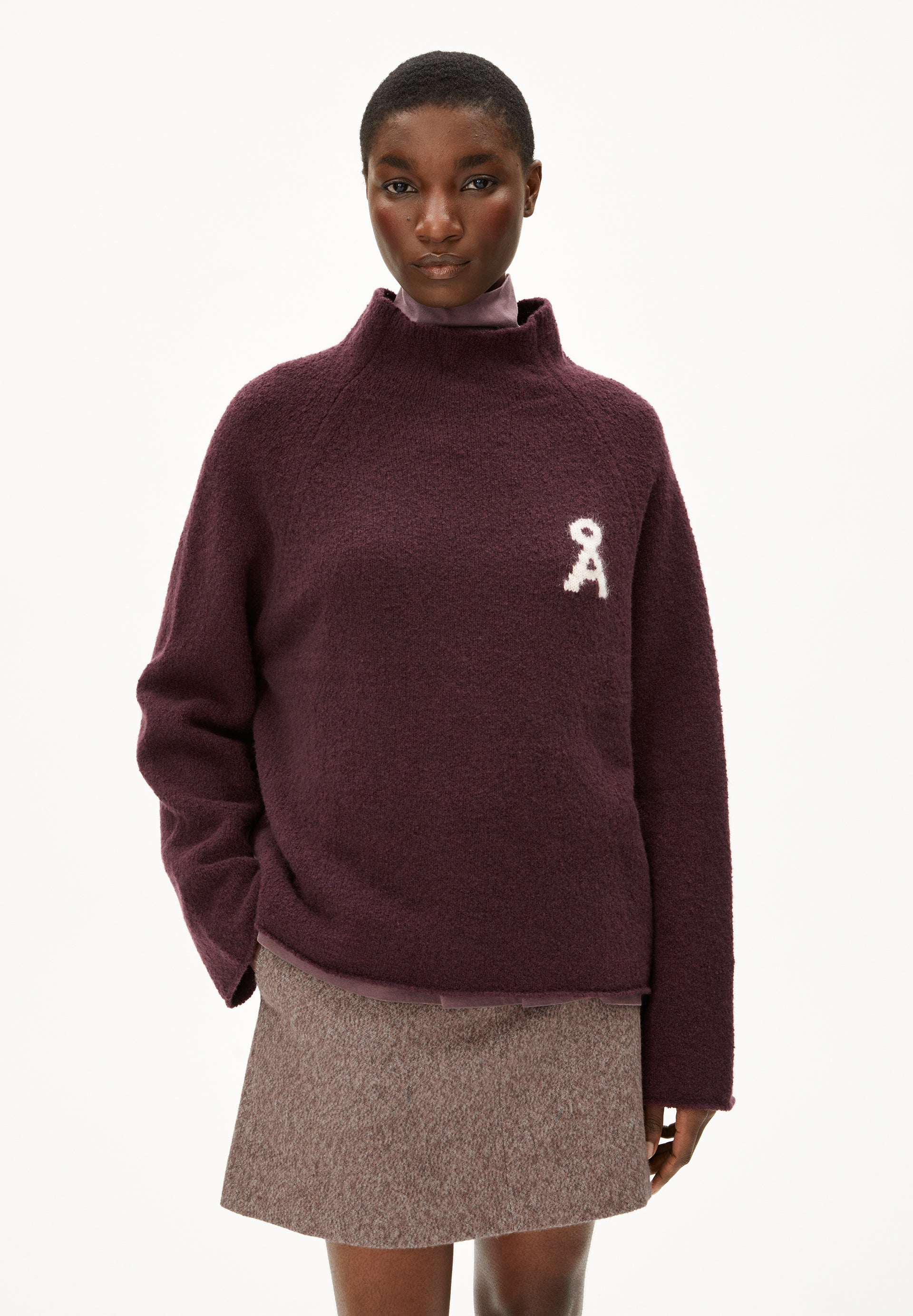 ICONIC Å MONALAA BOUCLÉ | Pullover aus Woll Mix - mehrfarbig (S) Image