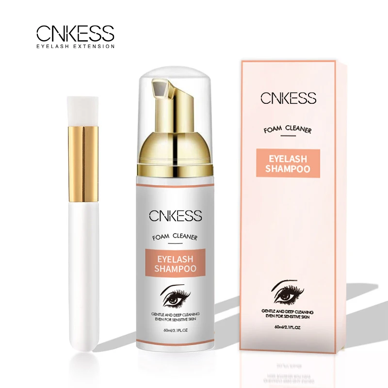 Großhandel Private Label Lash Bath Reinigungsshampoo Professionelles Nachsorgset Kundenspezifische professionelle Wimpern schäumende Wimpern Image