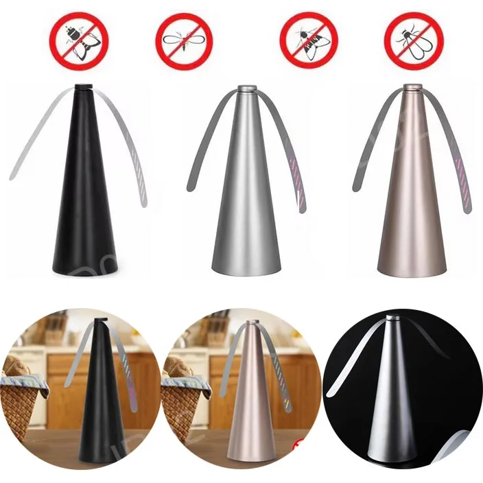Multifunktionaler Fliegenschutzventilator für den Außenbereich, 360° ° Gedrehter Ventilator-Lebensmittelschutz für Zuhause, Outdoor, Picknick, Pest Drive Away, Tischventilator Image