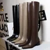 BIGTREE Neue Leder Stiefel Sexy Über Das Knie Stiefel Starke Ferse Lange Stiefel Frauen Schuhe Spitz Hohe Stiefel Herbst Winter Schuhe