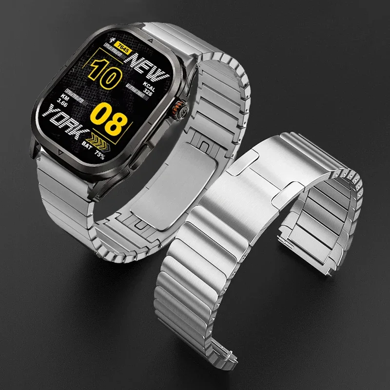 Armband Für KOSPET MAGIC P10/R10/ORB Smartwatch 22mm Link Edelstahl Armband Für KOSPET TANK T2 T3 M2 M3/T3 Ultra/M3 Ultra Image