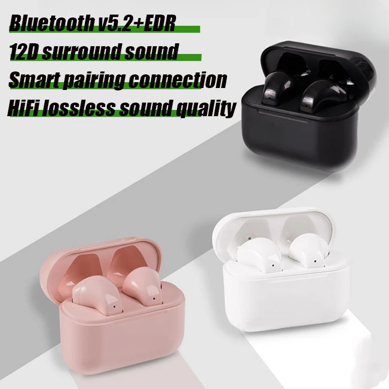 PRO5s Auricolare Bluetooth 5.2 TWS Sport Auricolare da esterno Cuffie senza fili Auricolari Orecchio per Smart Phone Samsung Giochi Musica