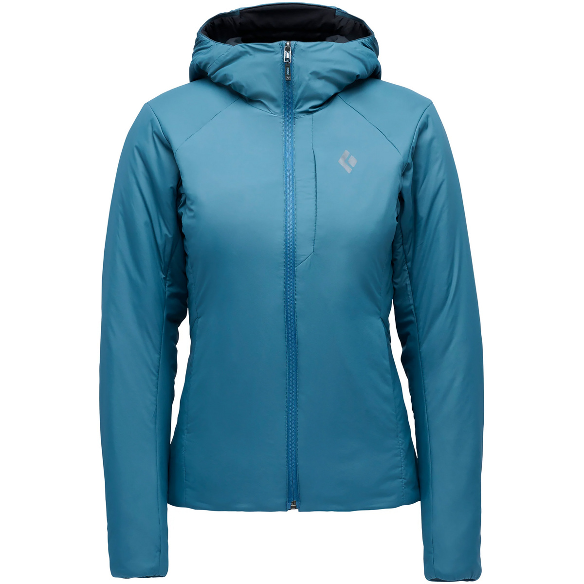 Black Diamond Damen First Light Stretch Hoodie Jacke (Größe XL, blau)