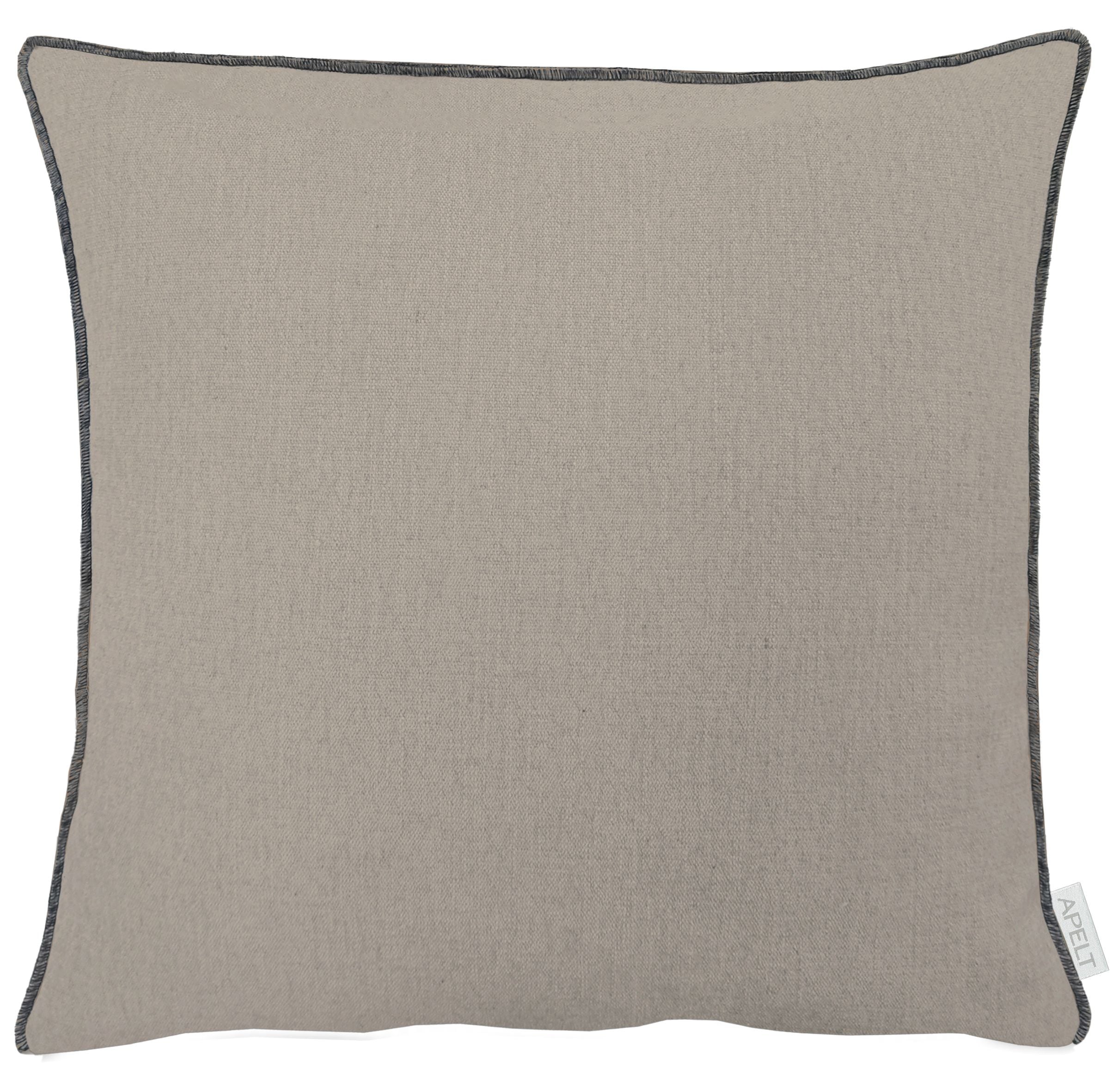Kissenhülle APELT "Stone", beige, B:46cm L:46cm, Leinen, Obermaterial: 95% Polyester, 5% Leinen, Kissenbezüge Image