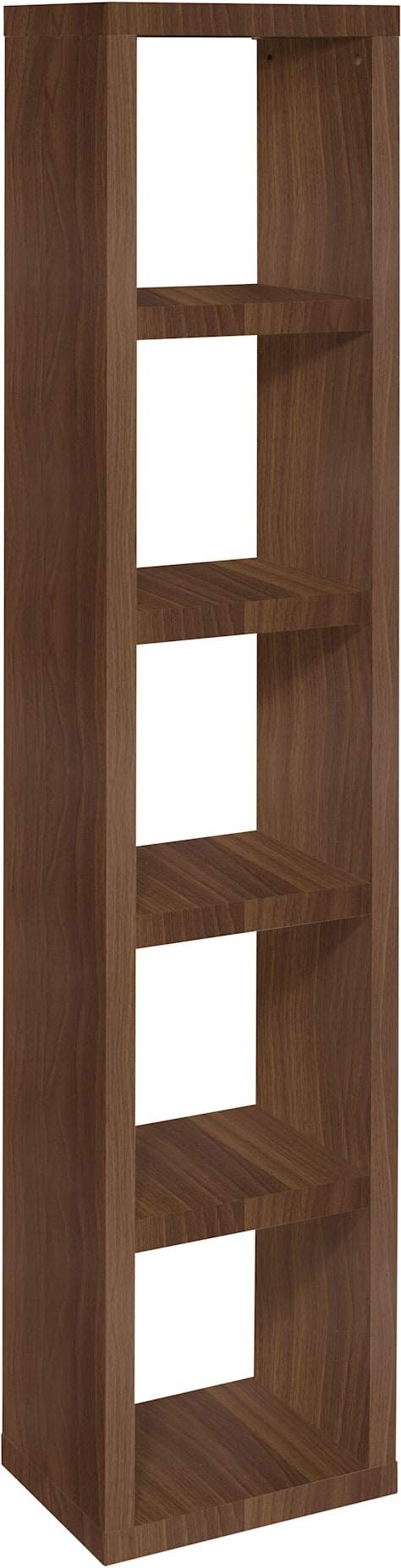 Regalwürfel HEINE HOME, braun (nussbaumfarben), B:39,5 H:111 T:29,5, MDF, Regale Image