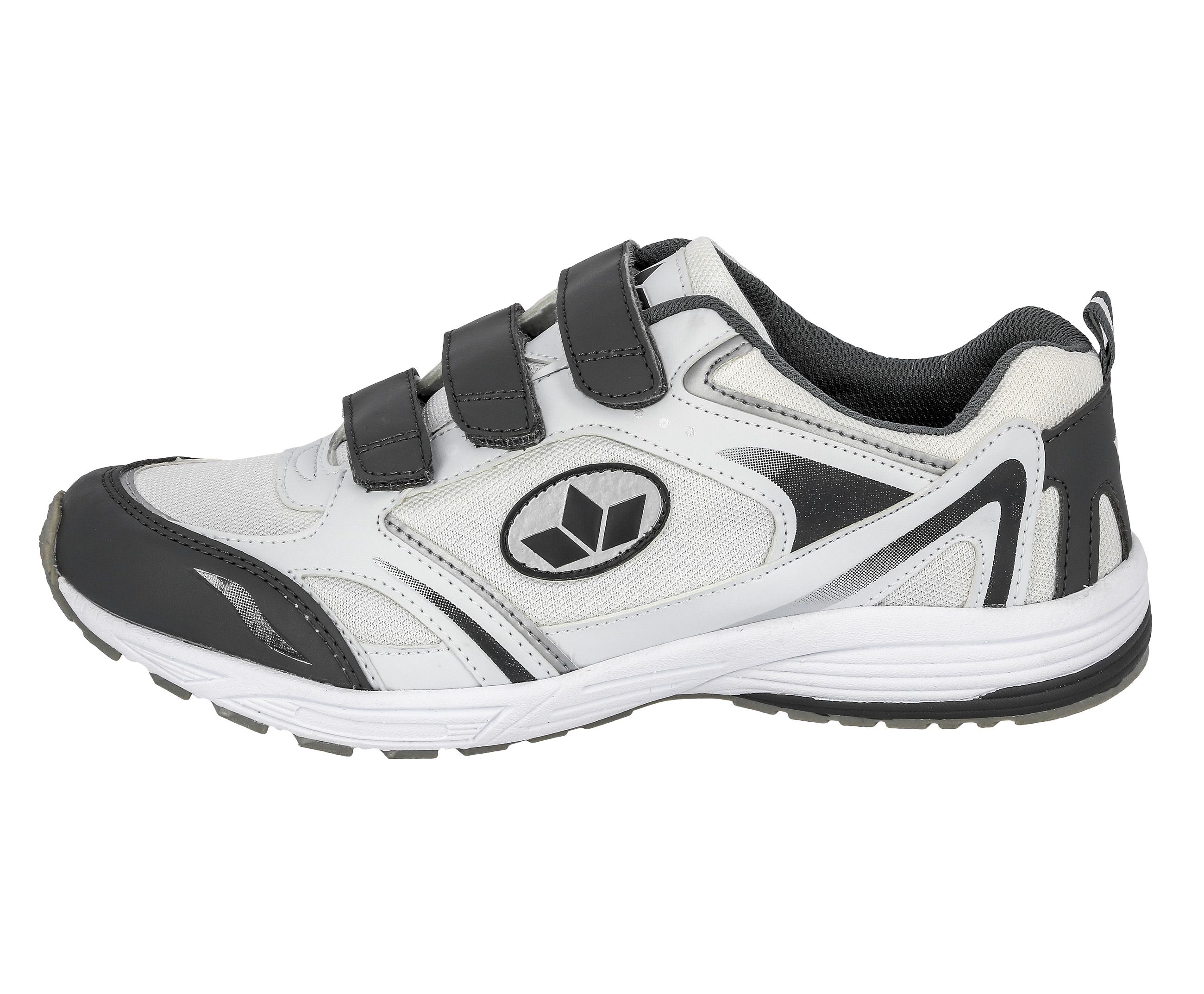 Laufschuh LICO "Sportschuh Marvin V", Gr. 41, schwarz-weiß (weiß), Synthetik, Schuhe