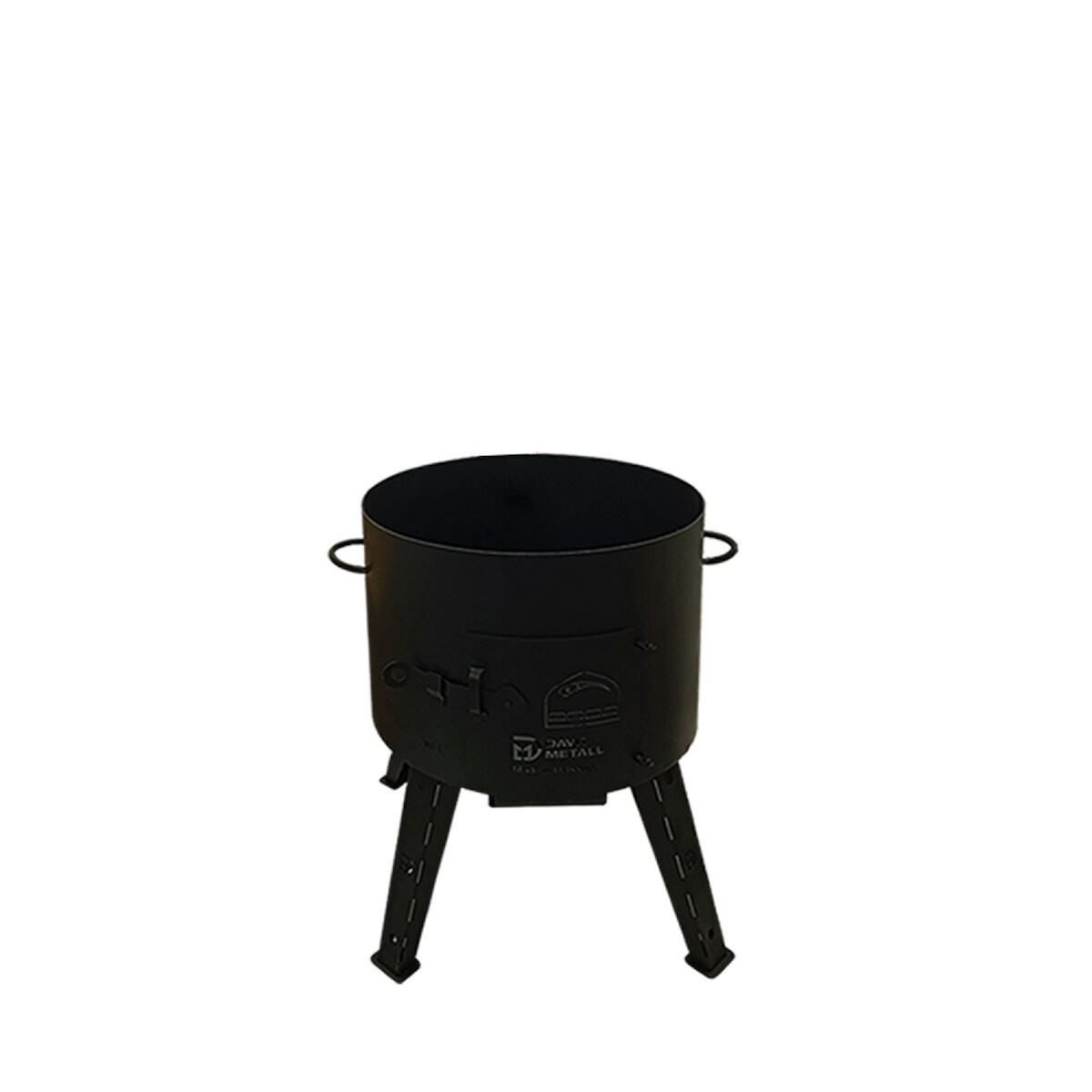 Utschak für Kasan 22 L Stahl Ø 52cm mit Schüreisen Image