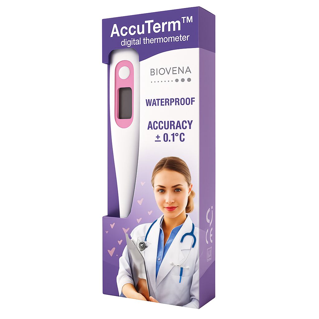Biovena Health AccuTerm - Termometro clinico digitale 1 St