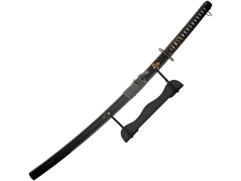 Rite Edge Oni Katana with Wood Stand