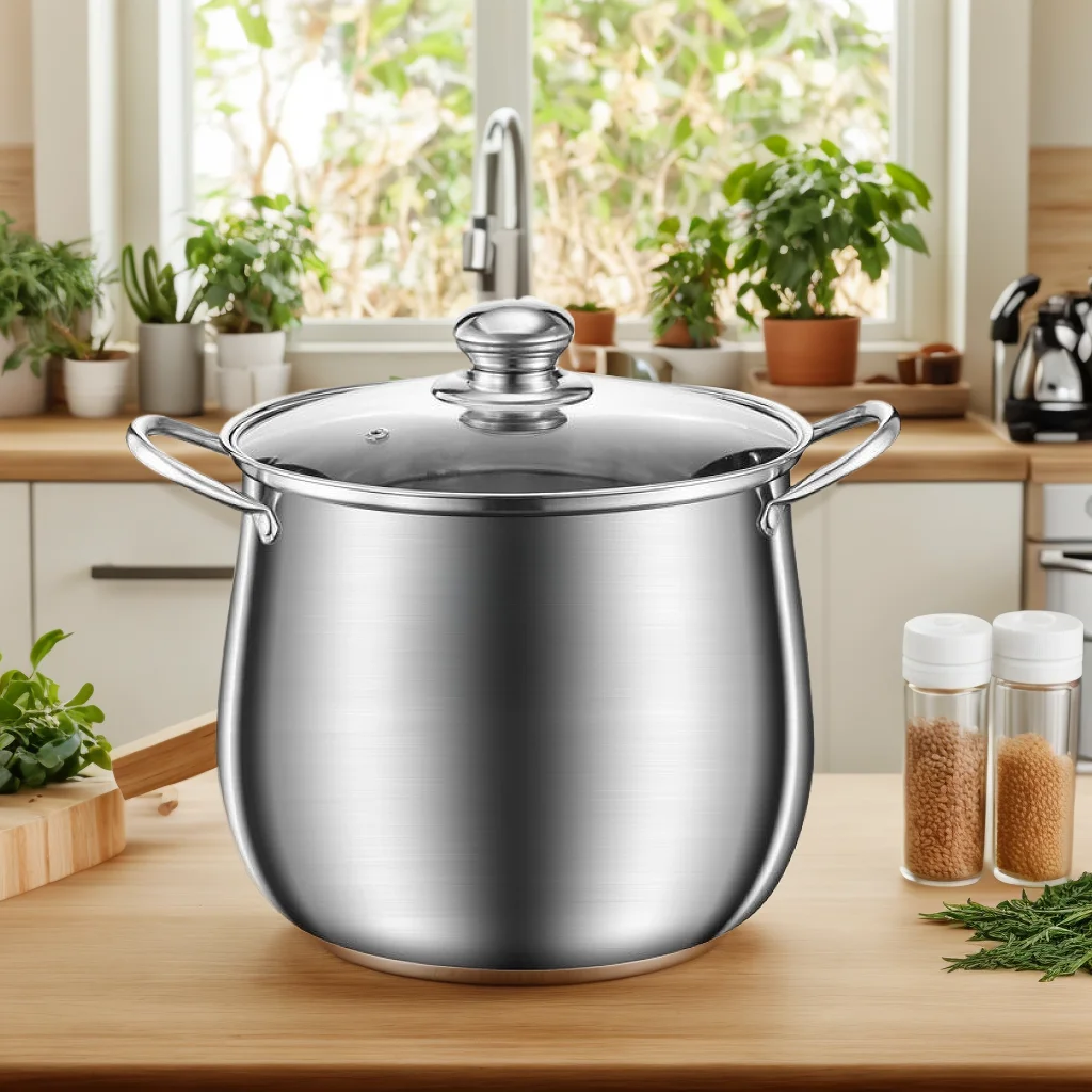 Fabricant professionnel ustensiles de cuisine Pot de cuisine Pot à soupe en acier inoxydable poignée d'ustensiles de cuisine en acier