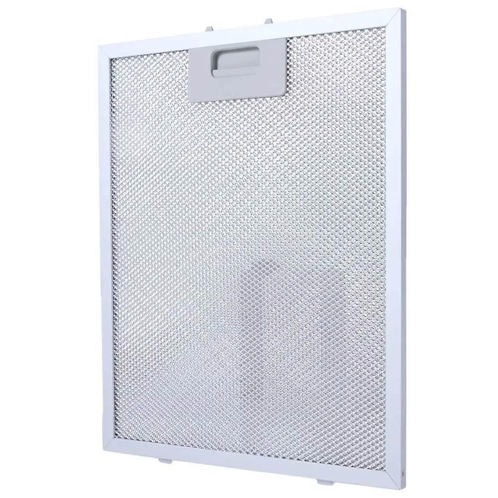 320mmx260mmx9mm Range Hood Filter Cooker Hood Grease Filter Smoking Machine Grease Filter Filter Screen Kitchen Metal Filter