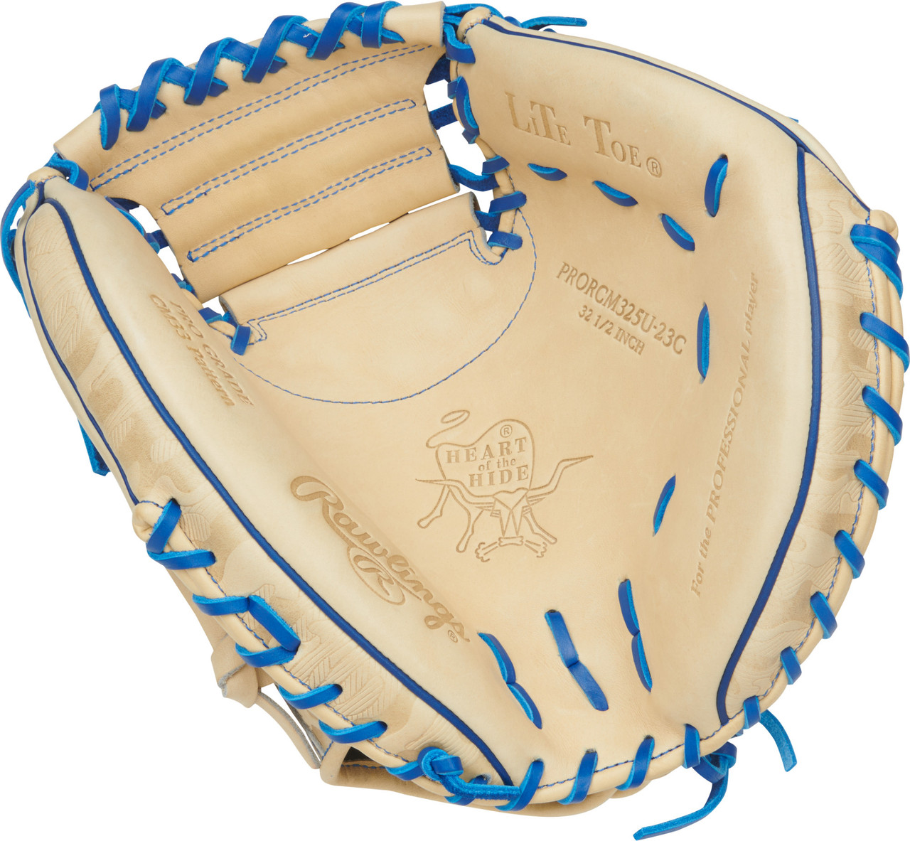 Rawlings Heart of the Hide 32.5" Catcher's Mitt - Right Hand Throw Tan