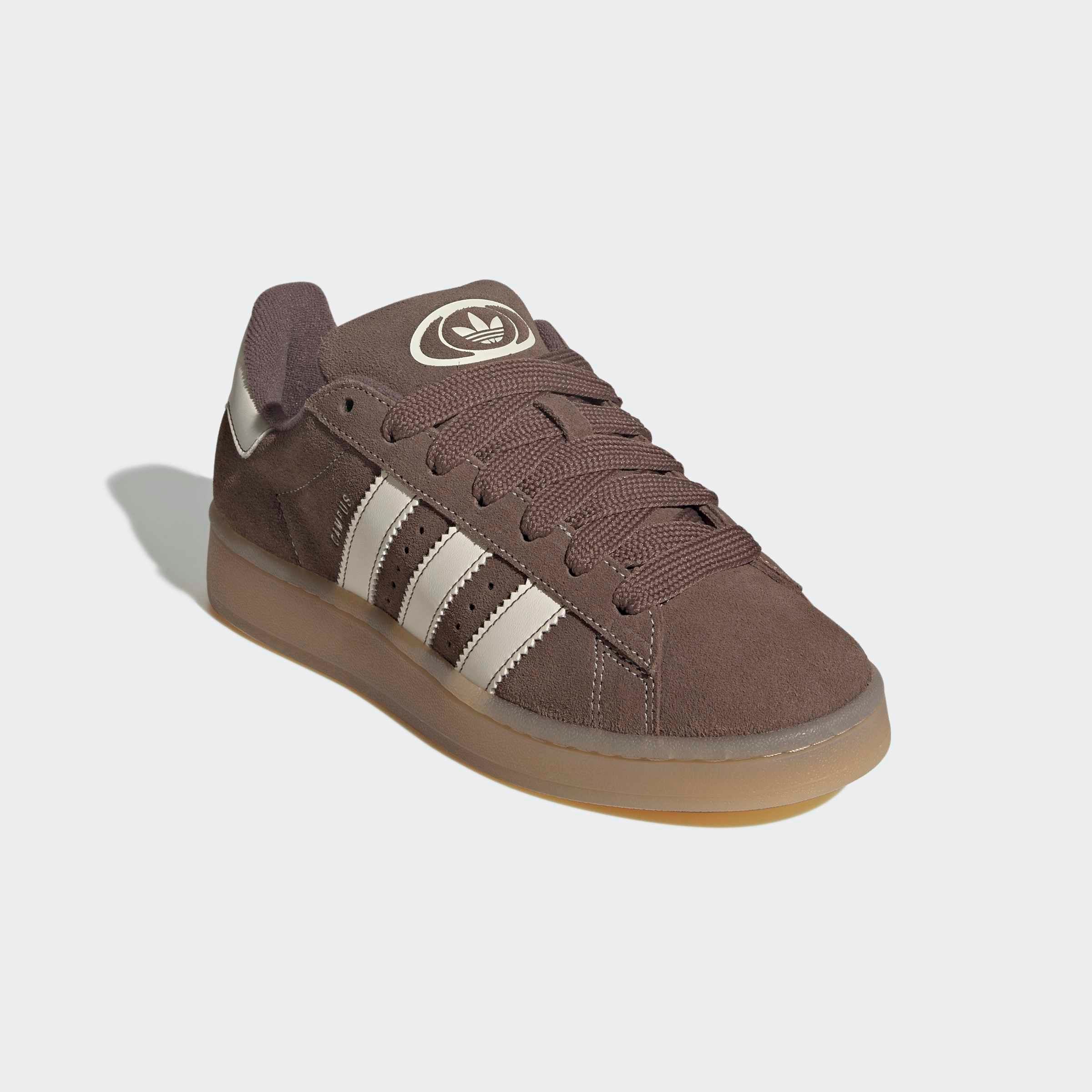 Sneaker ADIDAS ORIGINALS "CAMPUS 00S", Gr. 40, earth strata, wonder weiß, magic beige, Leder, Schuhe