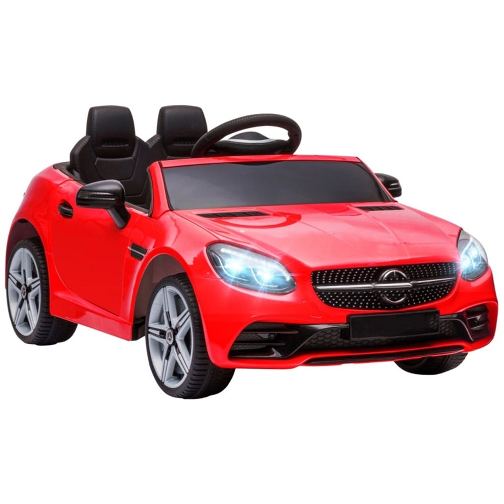 Kids Electric Ride-On Vehicle 1 Seater with Parental Remote and Adjustable Speed USB AUX TF Slot - 42.25