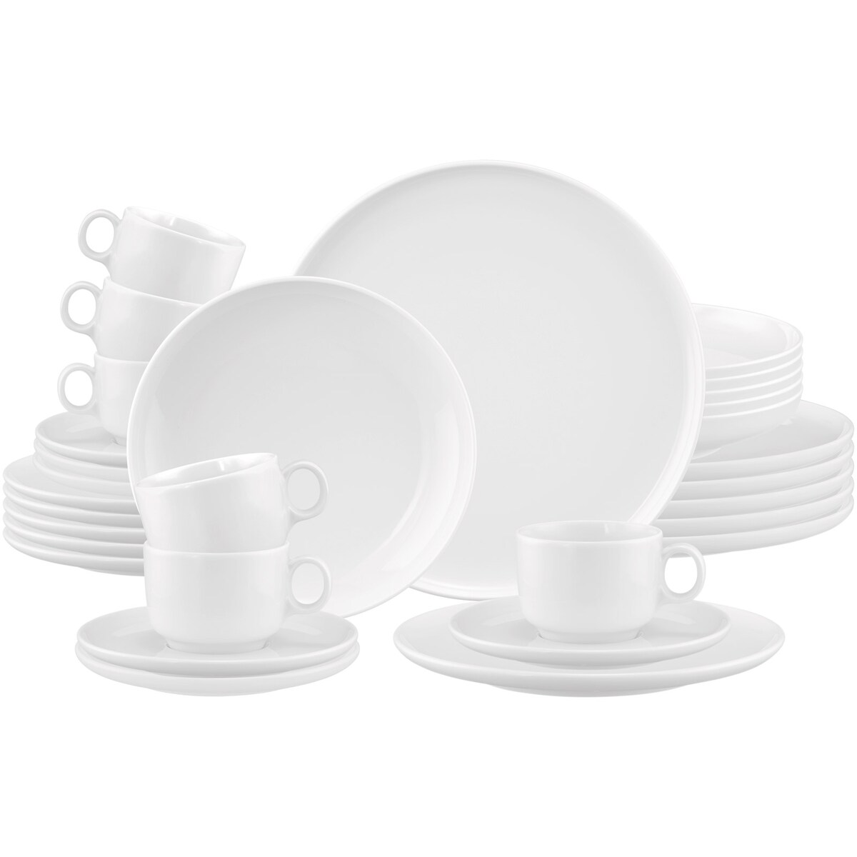 Seltmann Weiden Sento Home Kombiservice 30-teilig Weiß Image