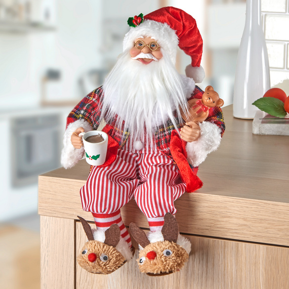Weihnachtsmann sitzend Image