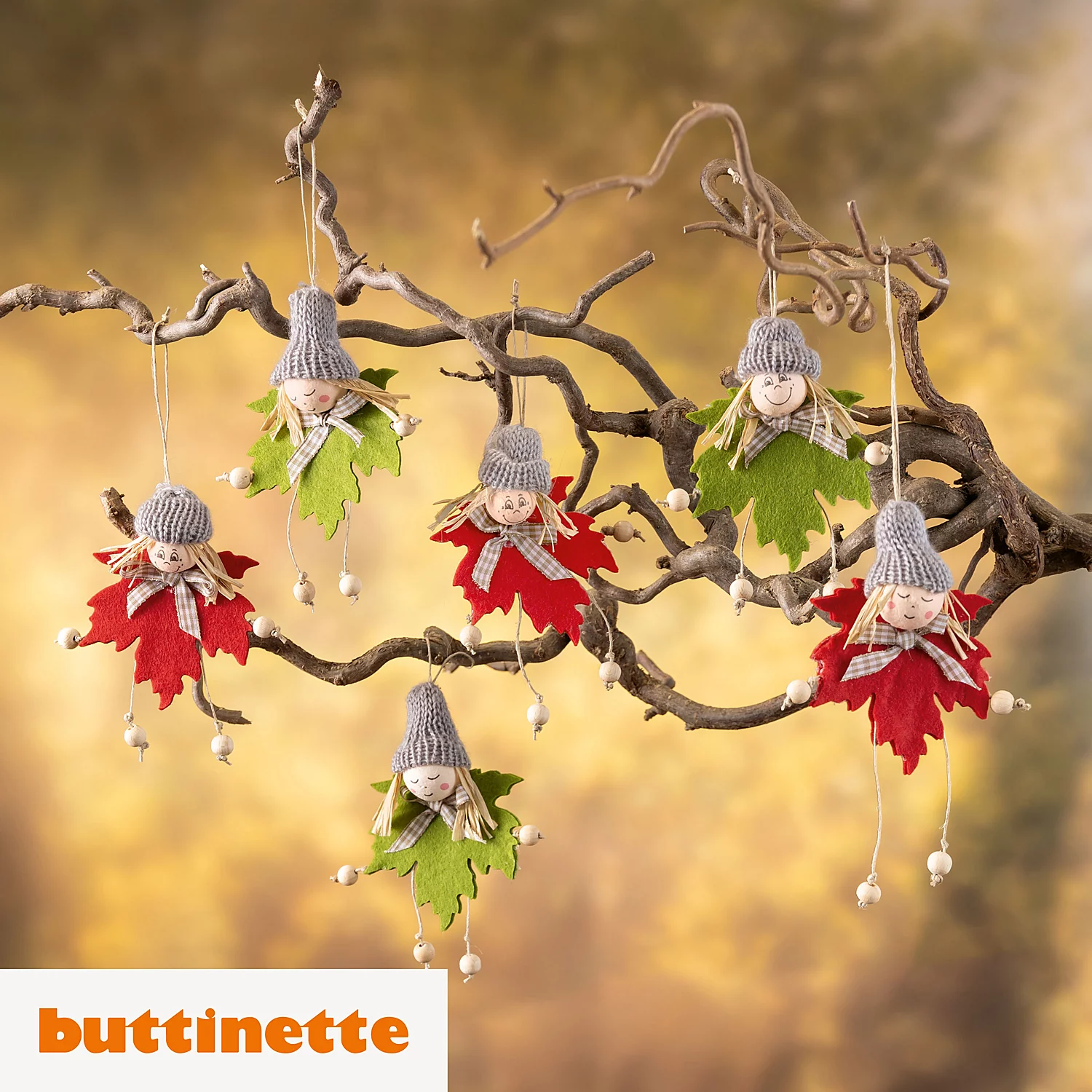 Bastelanleitung Blätterwichtel Image