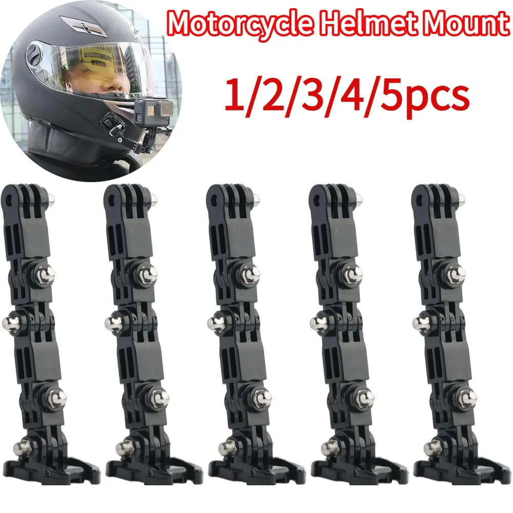 Motorrad Basis Halterung Reiten Helm Kinn Für GoPro Hero Xiaomi Yi 4K Stativ Motorrad Helm Halterung Action Kamera Zubehör Image