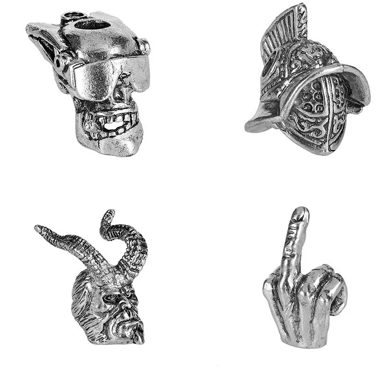 1PC Vintage Spartan Helmet Pendan Charms for Bracelet Necklace Keychain DIY Jewelry Making Handmade Accessories