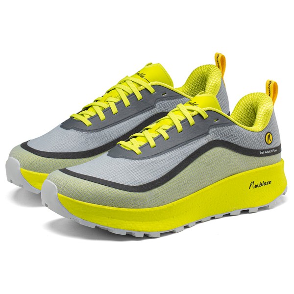 Joe Nimble - Women's Trail Addict Flow - Trailrunningschuhe 39 | EU 39 gelb/grau