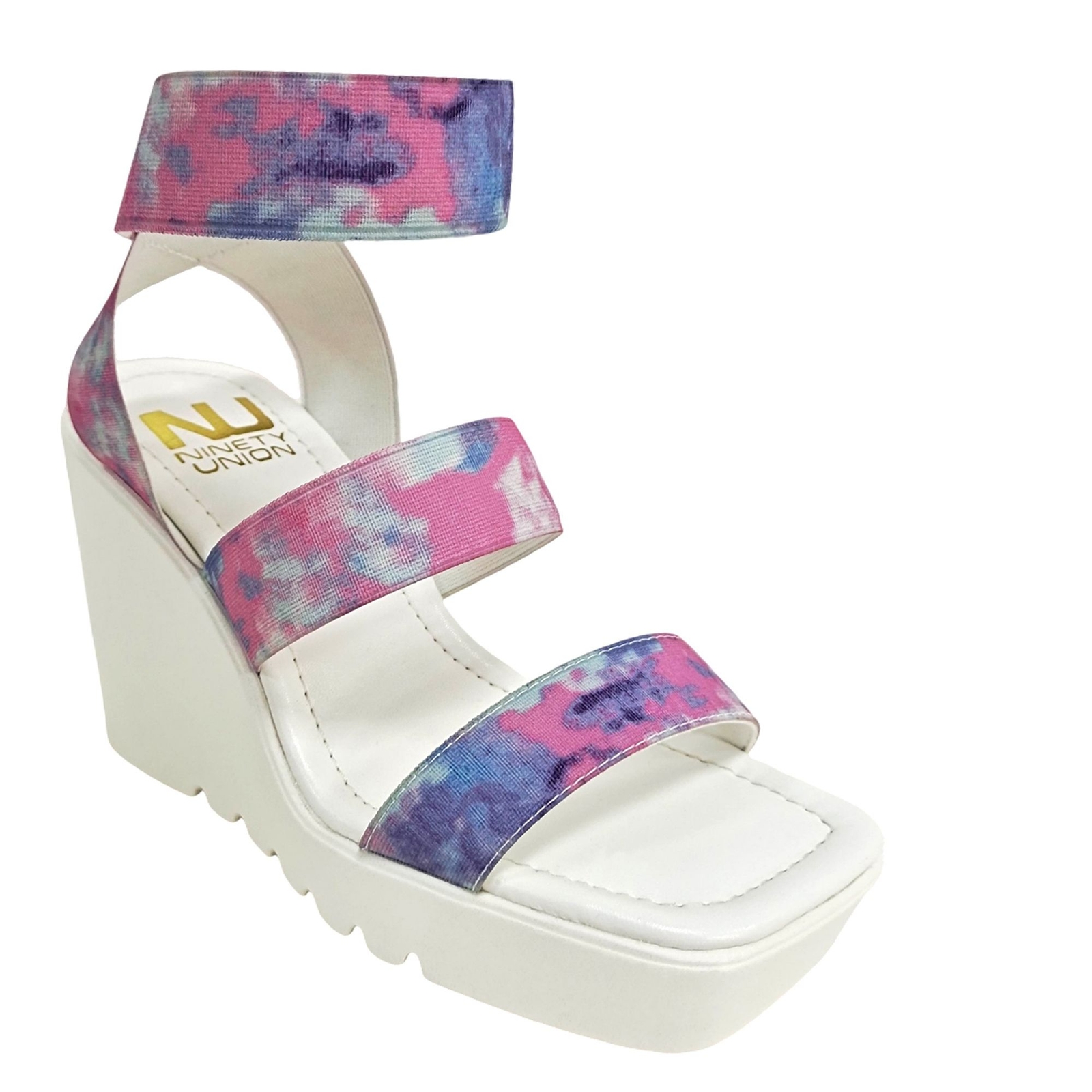 Ninety Union Paige - Womens 9 Multi,White Sandal Medium