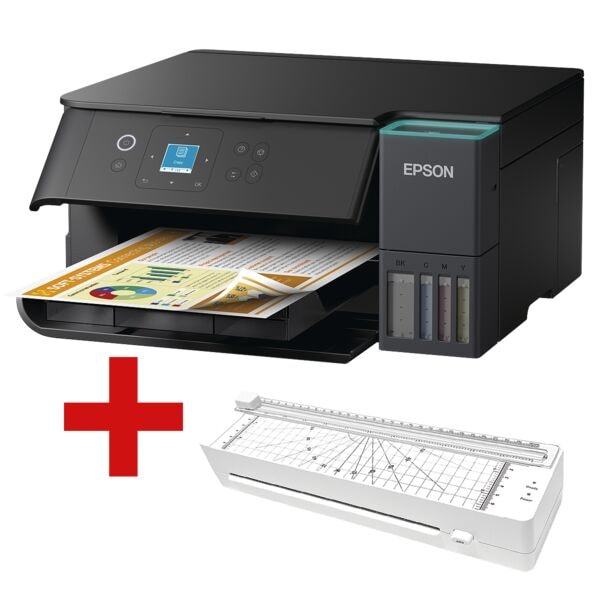 Epson Multifunktionsdrucker »EcoTank ET-2950« inkl. Laminiergerät »OL 220-C« A4, 37.5x18.7x34.7 cm Image